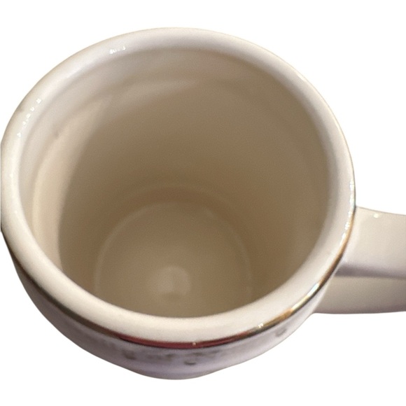 VTG Notre Dame University WC Bunting Large Mug Stein Cup in Off White Gold Trim - Picture 7 of 8